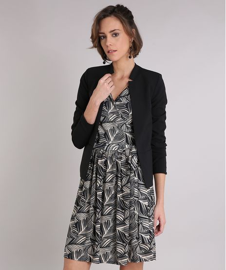 Blazer-Feminino-Acinturado-com-Recortes-Preto-8890182-Preto_1