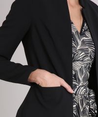 Blazer-Feminino-Acinturado-com-Recortes-Preto-8890182-Preto_4