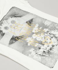 Blusa-Infantil--I-See-Flowers-in-You--Manga-Curta-Decote-Redondo-em-Algodao---Sustentavel-Off-White-9215949-Off_White_3