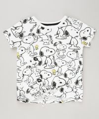 Blusa-Infantil-Estampada-Snoopy-com-No-Manga-Curta-Decote-Redondo-em-Algodao---Sustentavel-Off-White-9175394-Off_White_1