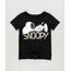 Blusa-Infantil-Snoopy-com-No-Manga-Curta-Decote-Redondo-em-Algodao---Sustentavel-Preta-9175396-Preto_1