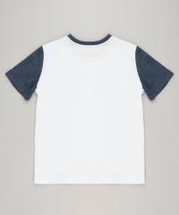 Camiseta-Infantil-com-Listras-e-Bolso-Manga-Curta-Gola-Careca-em-Algodao---Sustentavel-Off-White-9227491-Off_White_2