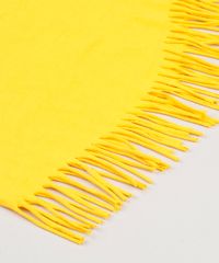 Blusa-Infantil--Not-My-Problem--com-Franjas-Manga-Curta-Decote-Redondo-em-Algodao---Sustentavel-Amarela-9141770-Amarelo_3