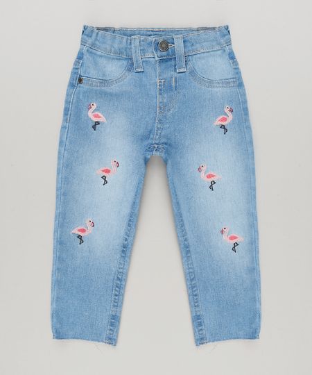 Calca-Jeans-Infantil-com-Bordado-de-Flamingo-Azul-Medio-9218160-Azul_Medio_1 Calca-Jeans-Infantil-com-Bordado-de-Flamingo-Azul-Medio-9218160-Azul_Medio_1