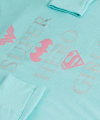 Pijama-Infantil--Super-Hero-Girls--Manga-Longa-Decote-Redondo-Verde-Claro-9133000-Verde_Claro_3