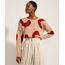 Sueter-Amplo-de-Trico-Estampado-Abstrato-Decote-Redondo-Mindset-Bege-9994590-Bege_1