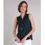 Regata-Feminina-Estampada-de-Folhagem-com-Gola-Laco--Verde-9109060-Verde_1