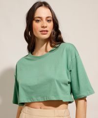 Camiseta-Box-Cropped-Basica-de-Algodao-Manga-Curta-Decote-Redondo-Verde-Claro-9986427-Verde_Claro_5 Camiseta-Box-Cropped-Basica-de-Algodao-Manga-Curta-Decote-Redondo-Verde-Claro-9986427-Verde_Claro_5