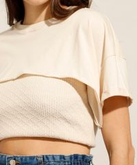 Camiseta-Super-Cropped-Arm-Warmer-de-Algodao-Manga-Curta-Decote-Redondo-Bege-Claro-9993914-Bege_Claro_5
