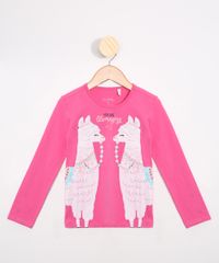 Blusa-Infantil-Lhamas-Manga-Longa-Pink-9989080-Pink_1