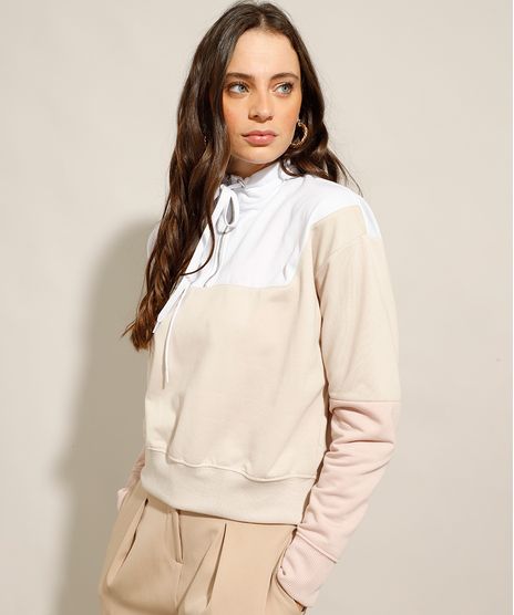 Blusao-de-Moletom-Color-Block-Gola-Alta-Bege-Claro-9890693-Bege_Claro_1