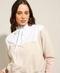 Blusao-de-Moletom-Color-Block-Gola-Alta-Bege-Claro-9890693-Bege_Claro_5 Blusao-de-Moletom-Color-Block-Gola-Alta-Bege-Claro-9890693-Bege_Claro_5