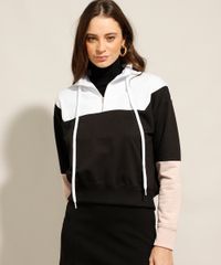 Blusao-de-Moletom-Color-Block-Gola-Alta--Preto-9890693-Preto_1 Blusao-de-Moletom-Color-Block-Gola-Alta--Preto-9890693-Preto_1