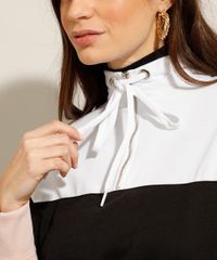 Blusao-de-Moletom-Color-Block-Gola-Alta--Preto-9890693-Preto_5 Blusao-de-Moletom-Color-Block-Gola-Alta--Preto-9890693-Preto_5