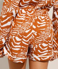 Short-de-Pijama-em-Viscose-Estampado-com-Laco-e-Vivo-Contrastante-Caramelo-9975187-Caramelo_2