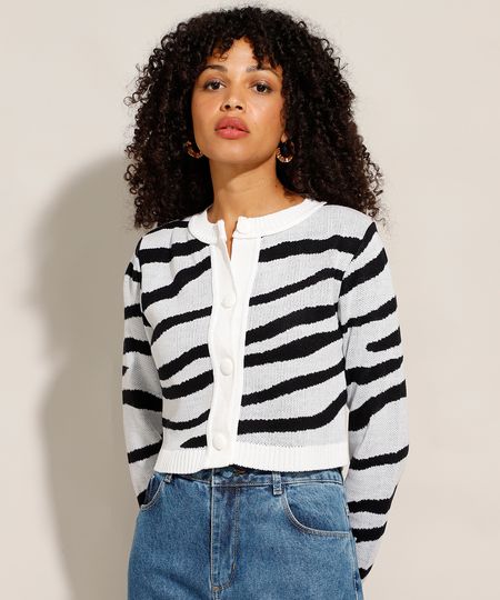 Cardigan-Cropped-de-Trico-Estampado-Animal-Print-Zebra-Decote-Redondo-Off-White-9988099-Off_White_1