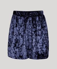 Short-de-Plush-Veludo-com-Cordao-Cintura-Alta-Mindset-Azul-Escuro-9993235-Azul_Escuro_7