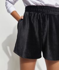 Short-de-Plush-Veludo-Cotele-Canelado-com-Bolsos-Cintura-Alta-Mindset-Preto-9993895-Preto_4 Short-de-Plush-Veludo-Cotele-Canelado-com-Bolsos-Cintura-Alta-Mindset-Preto-9993895-Preto_4