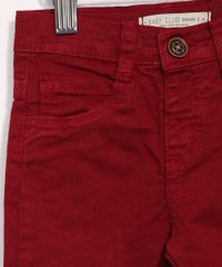 Calca-Infantil-Skinny-de-Sarja-com-Bolsos-Vermelha-1-8379225-Vermelho_1_5