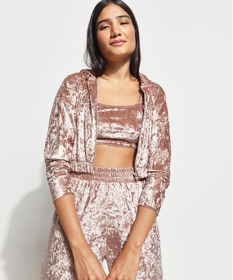 Blusao-Cropped-de-Plush-Veludo-com-Ziper-e-Capuz-Mindset-Rose-9993911-Rose_1