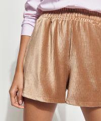 Short-de-Plush-Veludo-Cotele-Canelado-com-Bolsos-Cintura-Alta-Mindset-Caramelo-9993895-Caramelo_4