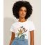Camiseta-de-Algodao--Be-Kind-To-All-Kinds--Manga-Curta-Decote-Redondo-Off-White-9994426-Off_White_1