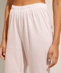 Pijama-Manga-Longa-com-Estampa-Xadrez-Vichy-Cinza-Mescla-9987333-Cinza_Mescla_5