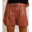 Short-Clochard-Cintura-Super-Alta-com-Pregas-e-Cinto-Rosa-Escuro-9980669-Rosa_Escuro_1