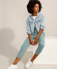 Calca-Mom-Jogger-de-Sarja-Cintura-Alta-Verde-9992522-Verde_3