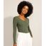 Blusa-Canelada-Manga-Bufante-Decote-V-Verde-Militar-9943689-Verde_Militar_1