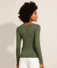 Blusa-Canelada-Manga-Bufante-Decote-V-Verde-Militar-9943689-Verde_Militar_2