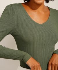 Blusa-Canelada-Manga-Bufante-Decote-V-Verde-Militar-9943689-Verde_Militar_5