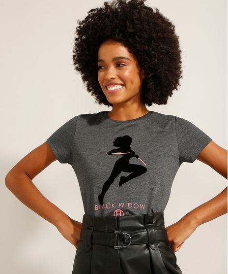 Camiseta-Viuva-Negra-Manga-Curta-Decote-Redondo-Chumbo-9991620-Chumbo_1