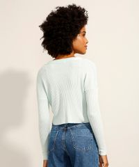 Cardigan-Cropped-de-Trico-Canelado-Verde-9985808-Verde_2