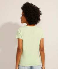 Camiseta-de-Algodao--Sunkissed--Manga-Curta-Decote-Redondo-Verde-Claro-9994272-Verde_Claro_4