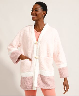 Roupao-de-Fleece-com-Botoes-e-Bolsos-Rosa-9974119-Rosa_1