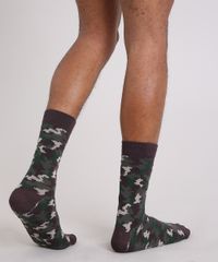 Meia-Masculina-Cano-Alto-Estampada-Camuflada-Marrom-8741228-Marrom_3