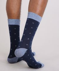 Meia-Masculina-Cano-Alto-Mini-Print-Azul-Marinho-9167627-Azul_Marinho_3