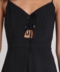Macacao-Feminino-Pantacourt-com-Recortes-e-Lace-Up-Alcas-Finas-Decote-V-Preto-9087647-Preto_4
