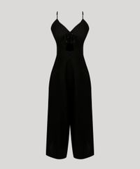 Macacao-Feminino-Pantacourt-com-Recortes-e-Lace-Up-Alcas-Finas-Decote-V-Preto-9087647-Preto_5