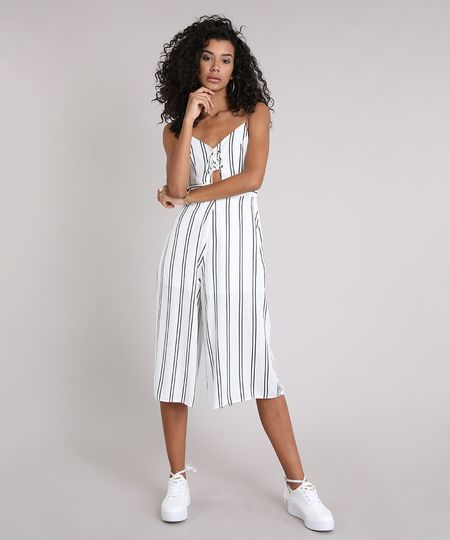Macacao-Feminino-Listrado-Pantacourt-com-Recortes-e-Lace-Up-Alcas-Finas-Decote-V-Off-White-9087648-Off_White_1