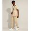 Calca-Relaxed-Jogger-de-Moletom-Cartela-de-Cores-com-Cordao-e-Bolsos-Pantone-Kaki-9988114-Kaki_1