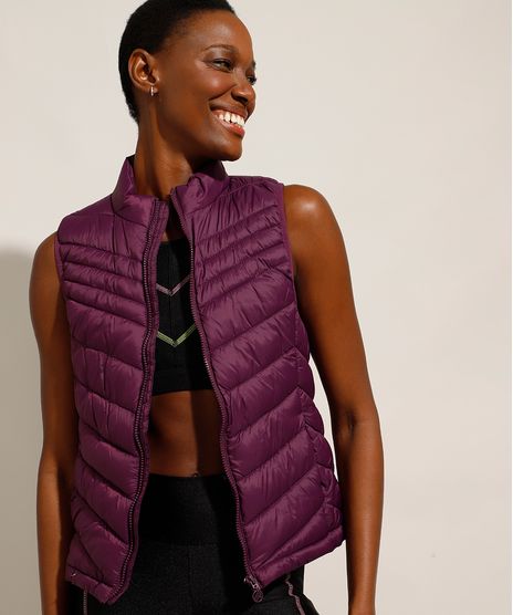 Colete-Puffer-de-Nylon-Esportivo-Ace-com-Bolsos-e-Ziper-Gola-Alta-Roxo-9968443-Roxo_1