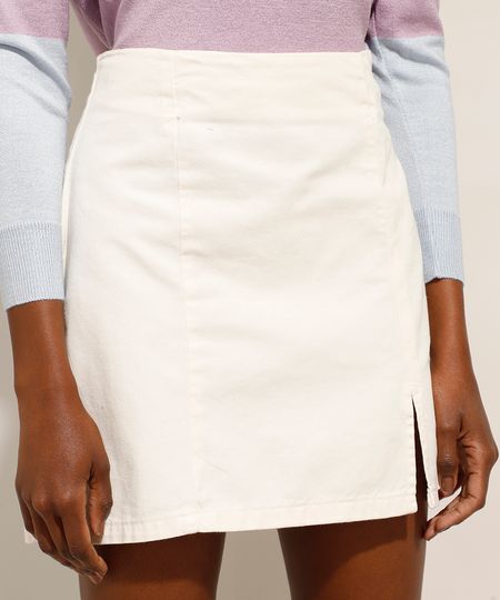 Saia-de-Sarja-Curta-com-Recortes-Off-White-9994369-Off_White_1
