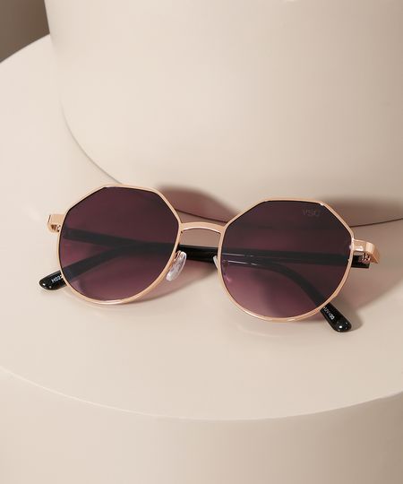 Oculos-de-Sol-Redondo-Unissex-Ace-Dourado-9993109-Dourado_1