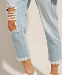 Calca-Mom-Cropped-Jeans-Destroyed-Cintura-Super-Alta-Azul-Claro-9991106-Azul_Claro_4
