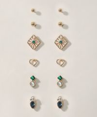 Kit-de-5-Brincos-Femininos-Pequenos-Dourado-9963579-Dourado_1