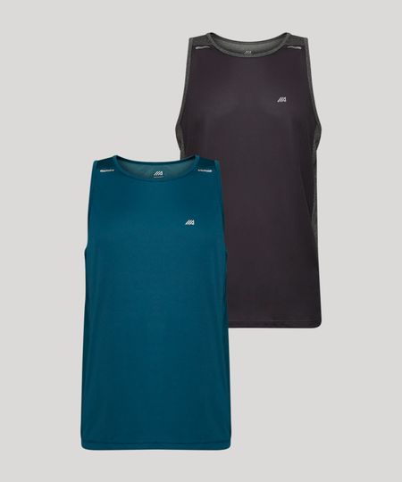 Kit Regatas Esportivas Masculina com Recorte