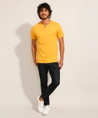 Camiseta-Masculina-Basica-Manga-Curta-Gola-Portuguesa-Amarelo-8170415-Amarelo_3