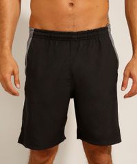 Kit Bermudas Esportivas Masculinas com Recorte Kit Bermudas Esportivas Masculinas com Recorte